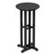 HDPE Round Outdoor Patio Bar Table with Stainless Steel Frame